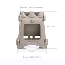Load image into Gallery viewer, Widesea Camping Wood Stove Portable Titanium Burner Backpack Alcohol Burner Tourist Cooker Outdoor Survival Trekking Hiking