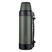 Load image into Gallery viewer, FEIJIAN Military Thermos, Travel Portable Thermos For Tea, Large Cup Mugs for Coffee, Water bottle, Stainless Steel ,1200/1500ML