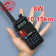 Load image into Gallery viewer, Walkie-Talkie Baofeng BF R9 8W 10km 128 Channels Two Way CB Ham Radio VHF UHF Dual Band Biking/Hiking/Camping/Travel/Excursion