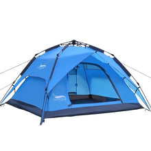 Load image into Gallery viewer, Desert&amp;Fox Automatic Tent 3-4 Person Camping Tent,Easy Instant Setup Protable Backpacking for Sun Shelter,Travelling,Hiking
