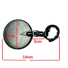 Load image into Gallery viewer, 1PCS Universal Bicycle Rearview Mirror Adjustable Rotate Wide-Angle   Cycling Rear View Mirrors For MTB Road Bike Accessories
